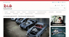 Desktop Screenshot of haywardandscott.com