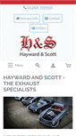 Mobile Screenshot of haywardandscott.com